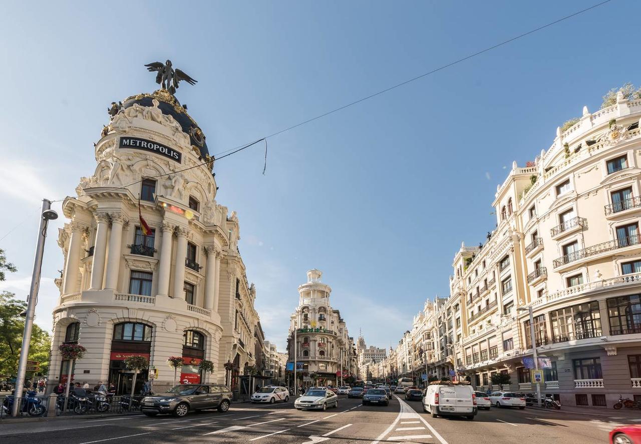 Appartement M&F Gran Via 3 Hab à Madrid Extérieur photo